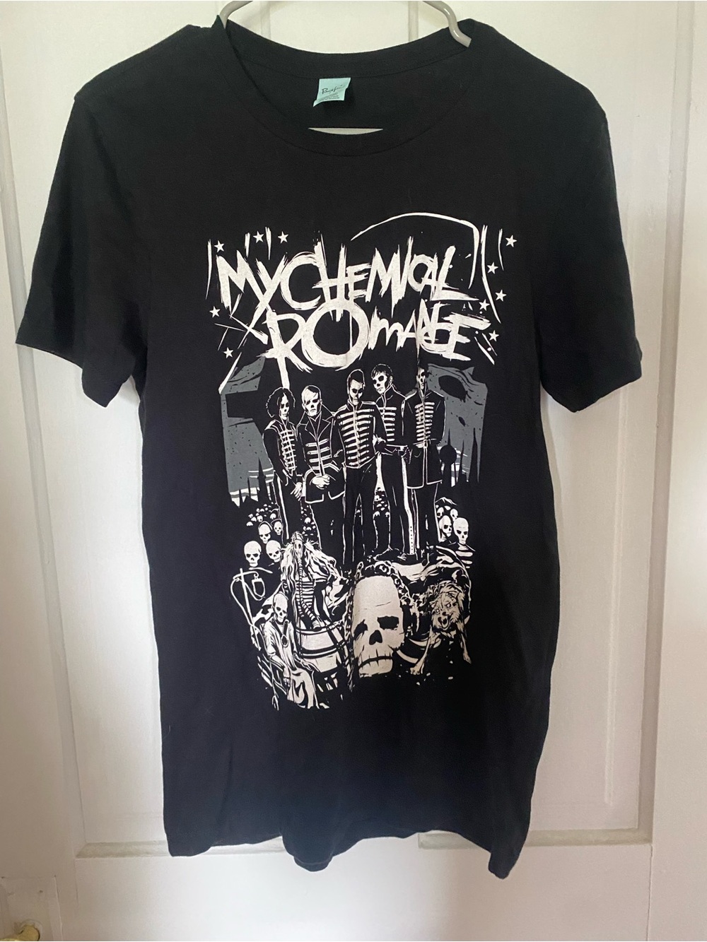 Black Graphic Band Tee My Chemical Romance The Black Parade